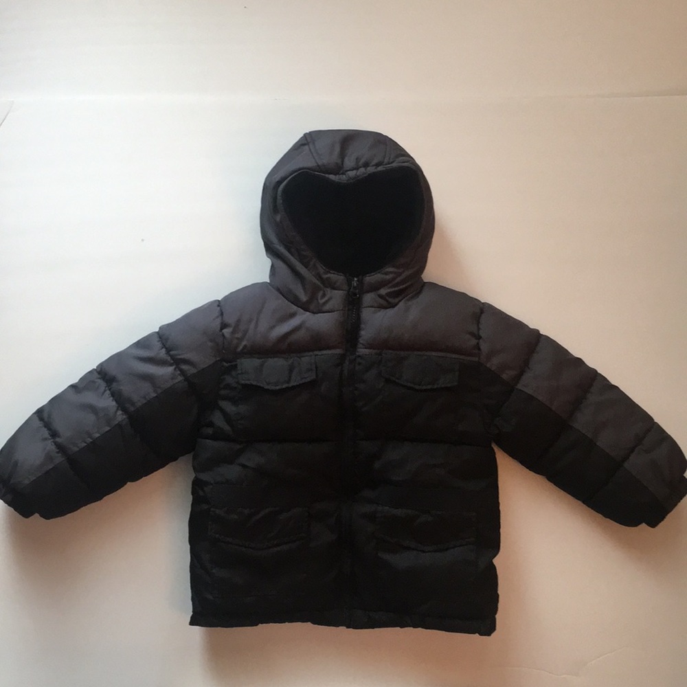 Puffed Black Authentic Denim Jacket